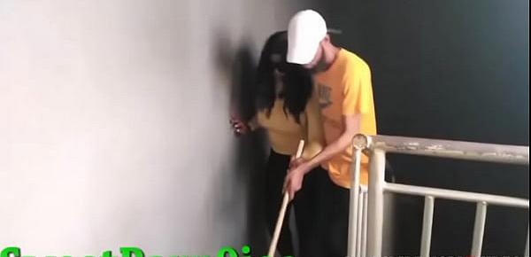  Susan the blind girl got tricked and fucked so hard by a stranger